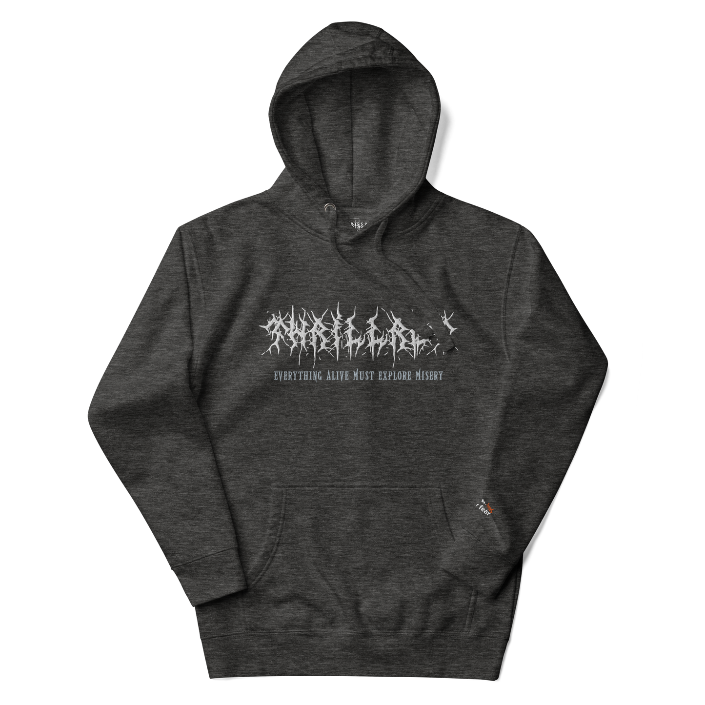 "Explore Misery" Embroidered Hoodie