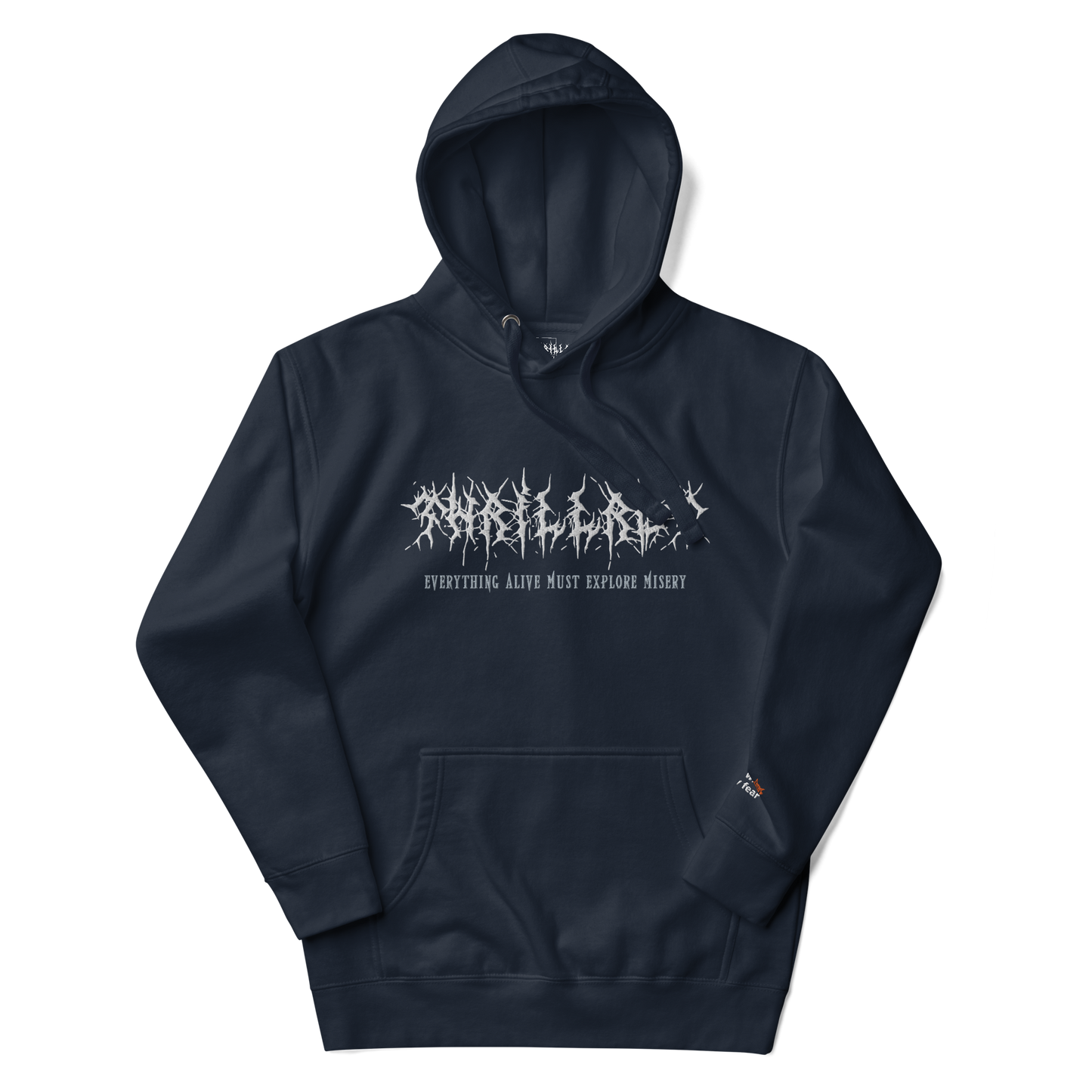 "Explore Misery" Embroidered Hoodie