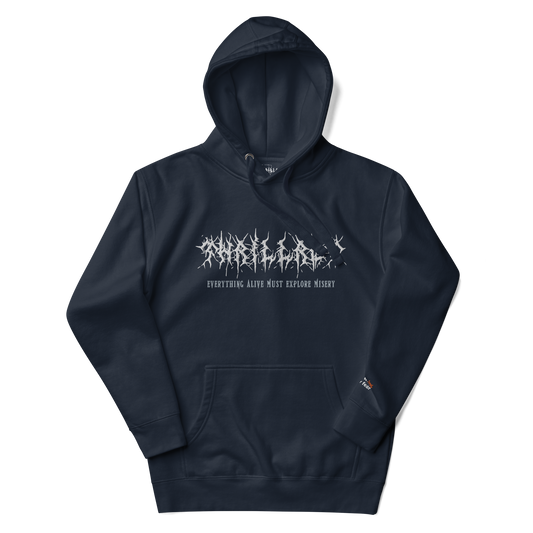 "Explore Misery" Embroidered Hoodie